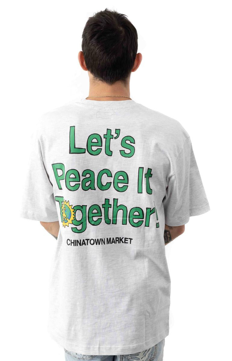 Peace It Ash Grey T-Shirt - Must-Have for Peace Lovers