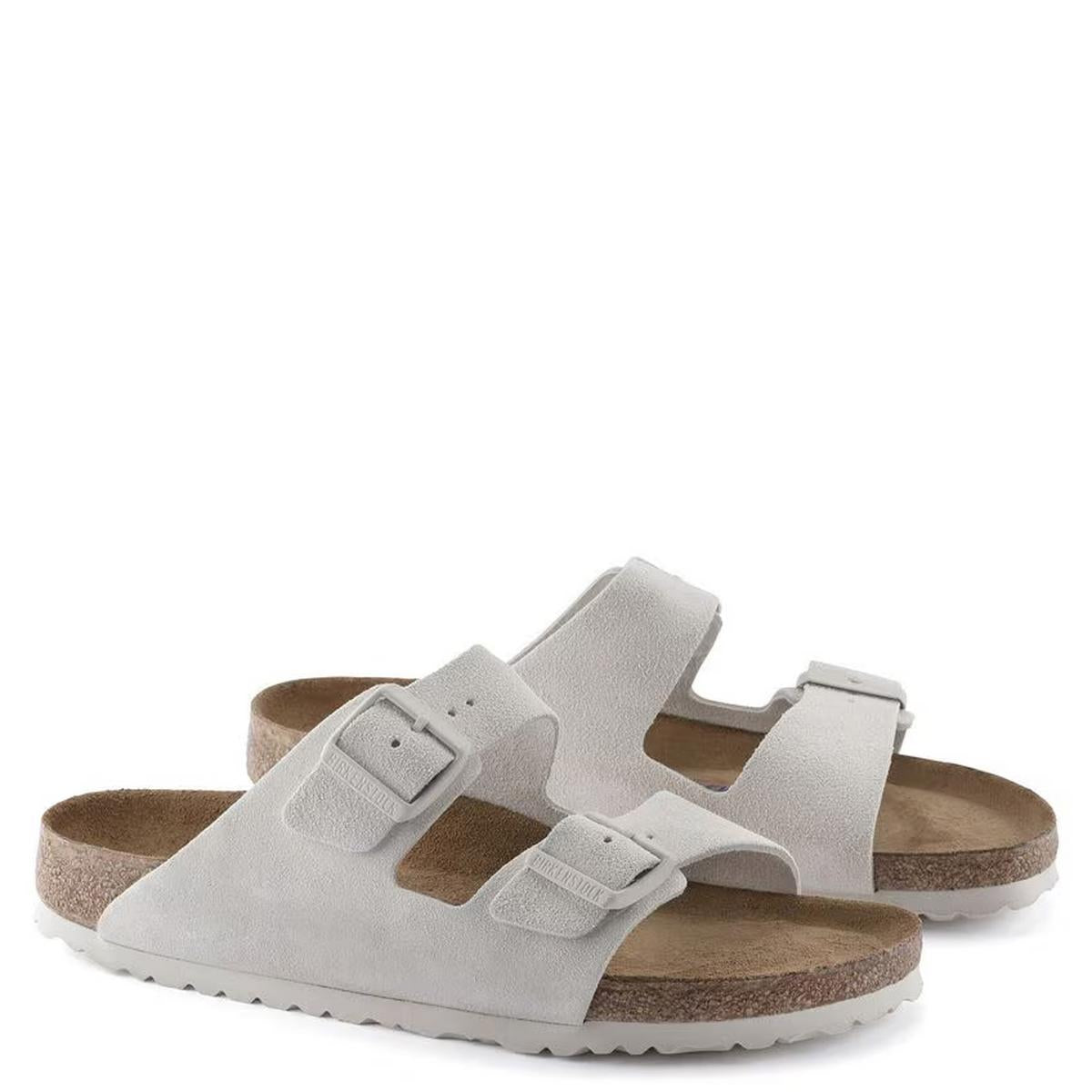 Arizona Soft Footbed - Antique White: Timeless Comfort Sandals