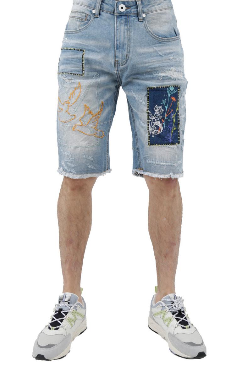 Gorgeous Rosewood Denim Shorts - Light Stone Wash