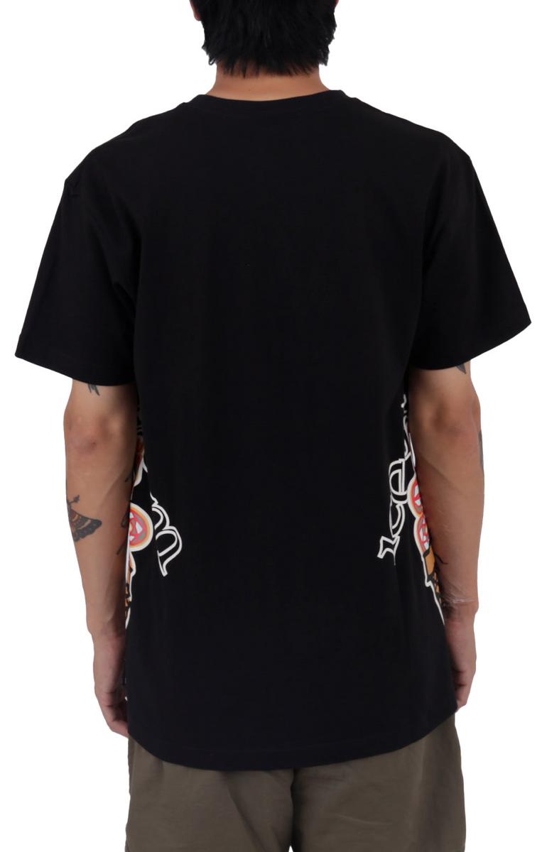 Stunning Zorlac Short Sleeve Knit Tee in Onyx Black