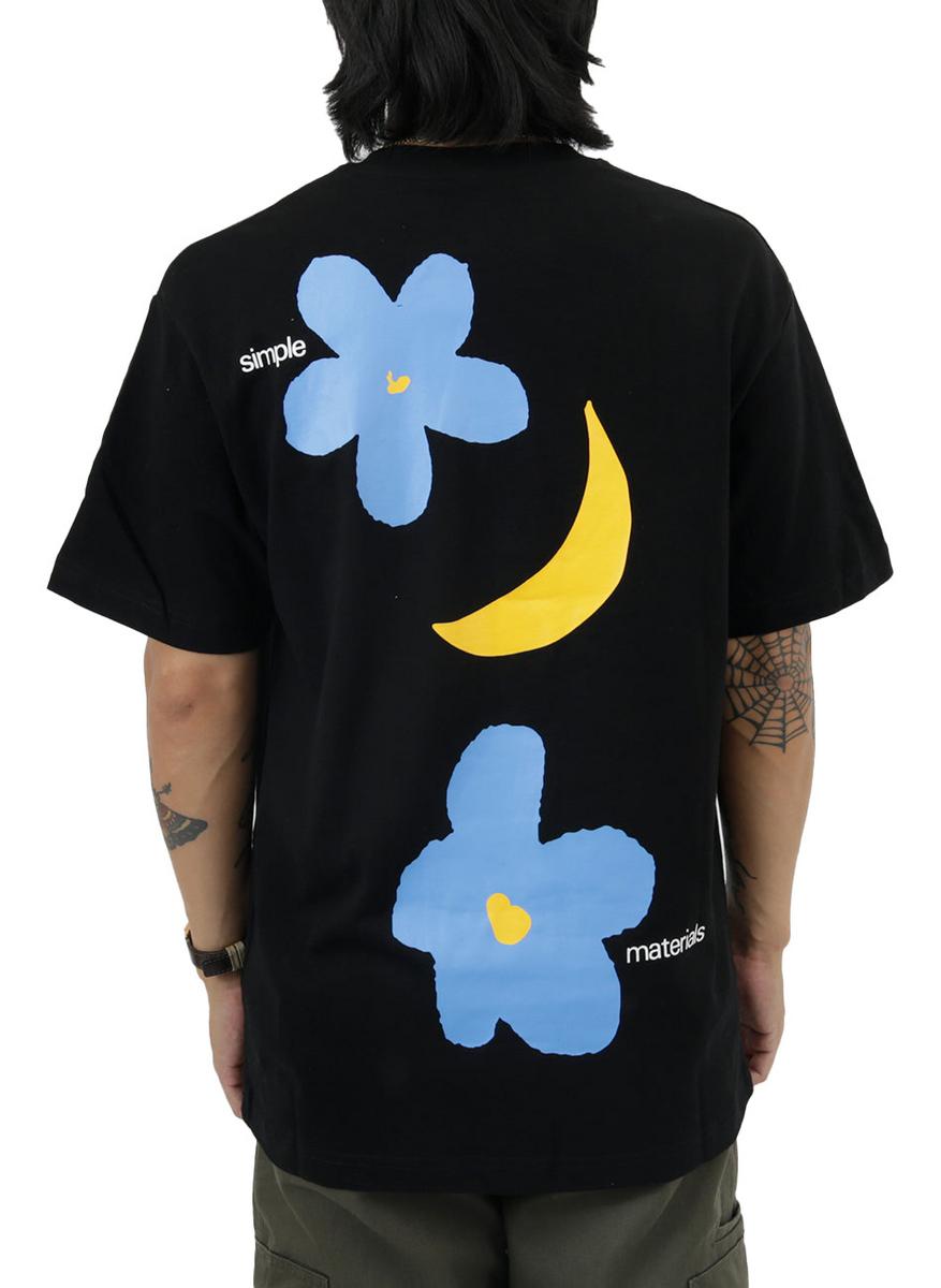 Stunning Butter Black Cotton Graphic Tee