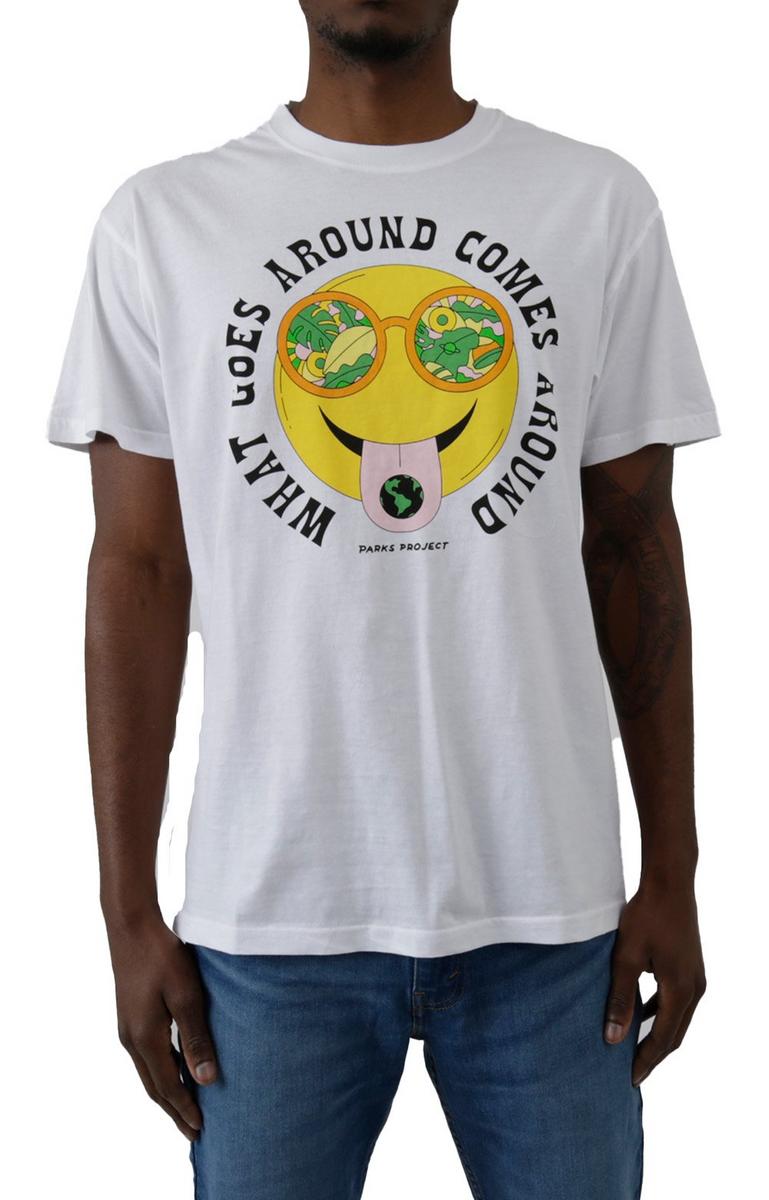 Charming Vintage-Inspired Organic Cotton T-Shirt