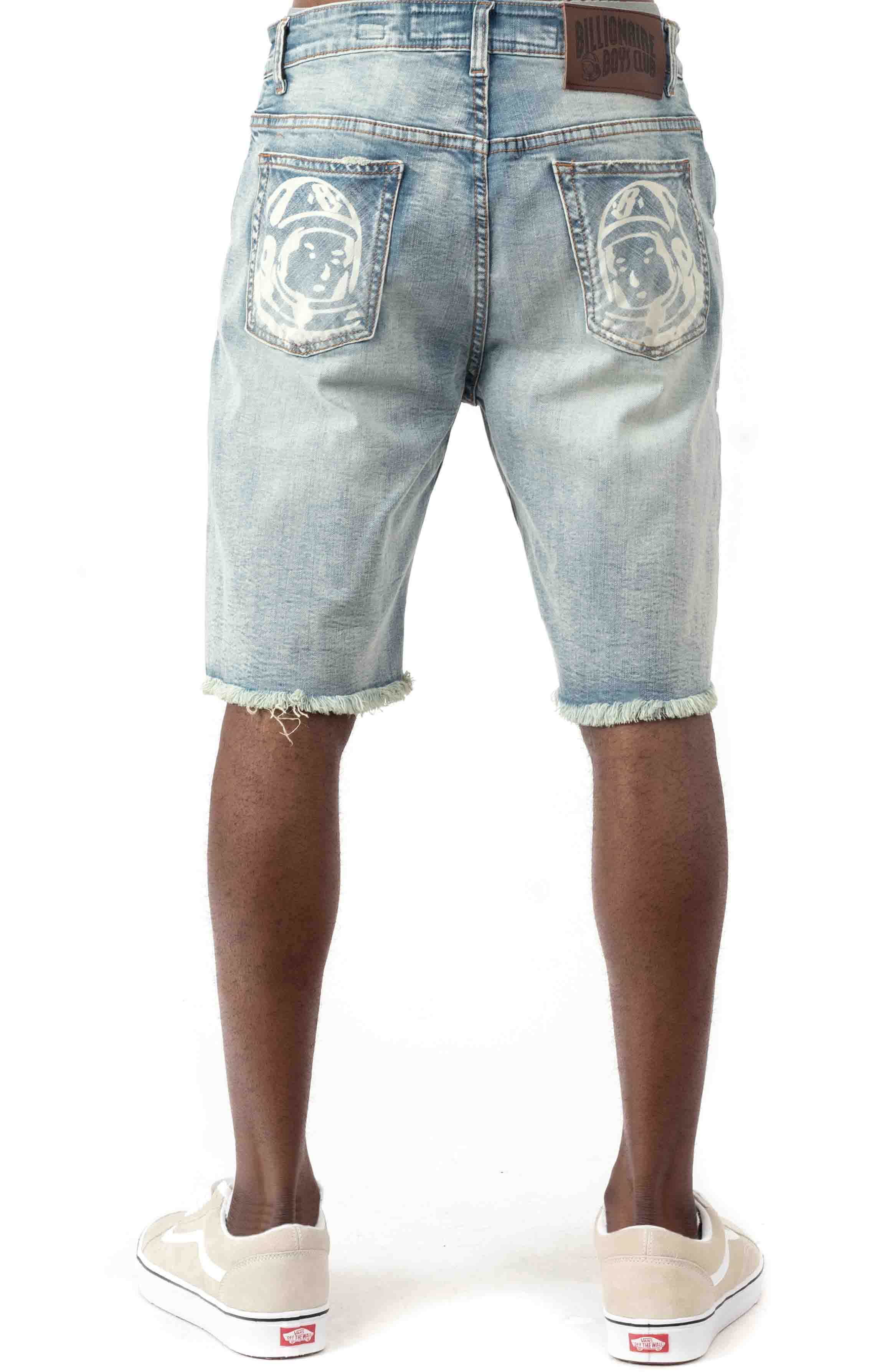 Billionaire Boys Club's Stunning Solar Flare BB Parallel Jean Shorts