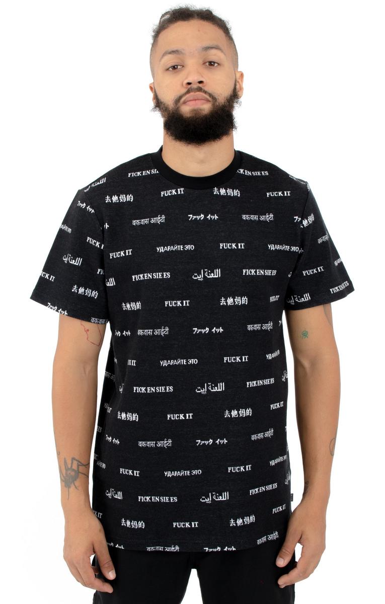 Huf Translation Tee - Stunning Black