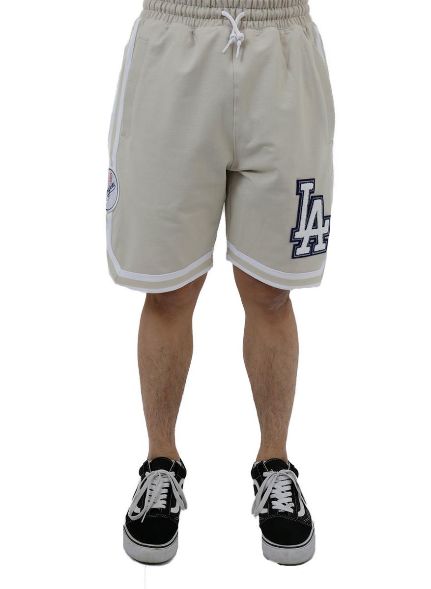 Exciting Los Angeles Dodgers Chenille Logo Emblem Shorts