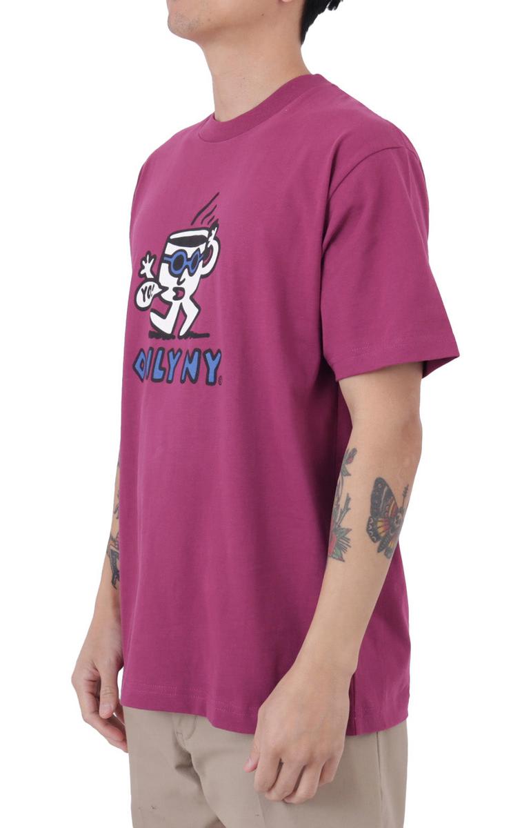 Yo! Coffee Tee - Stunning Vibrant Magenta