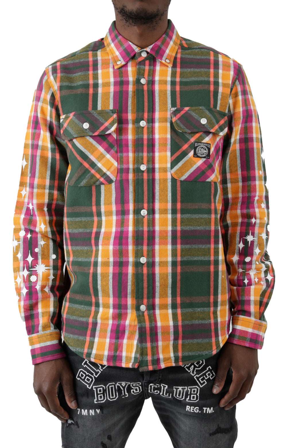 BB Horizon Long Sleeve Woven Shirt - PIneneedle: A Stylish Must-Have