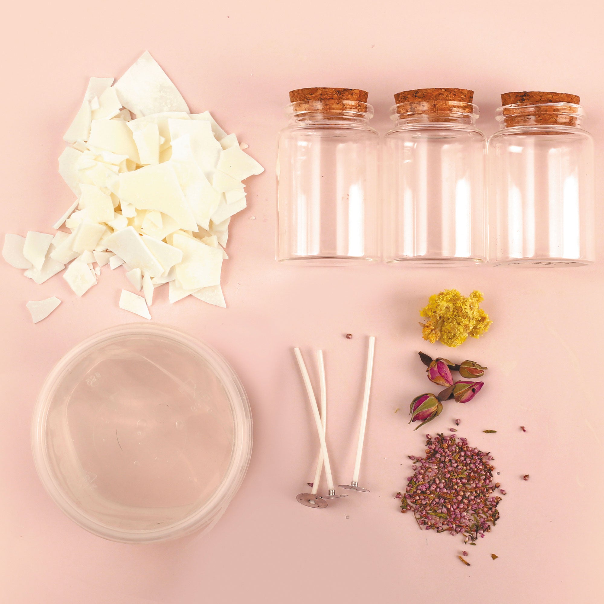 Enchanting DIY Crystal Gel Candle Kit