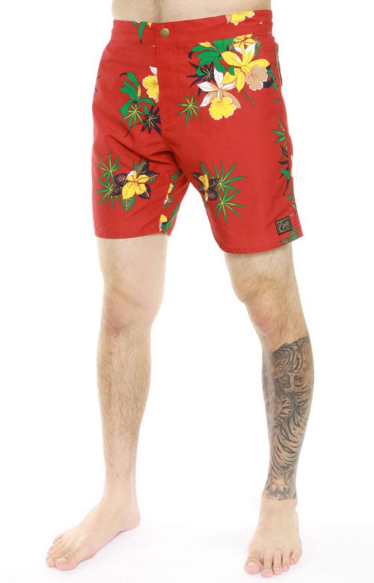 Obey Tourist Street Trunks - Tropical Style