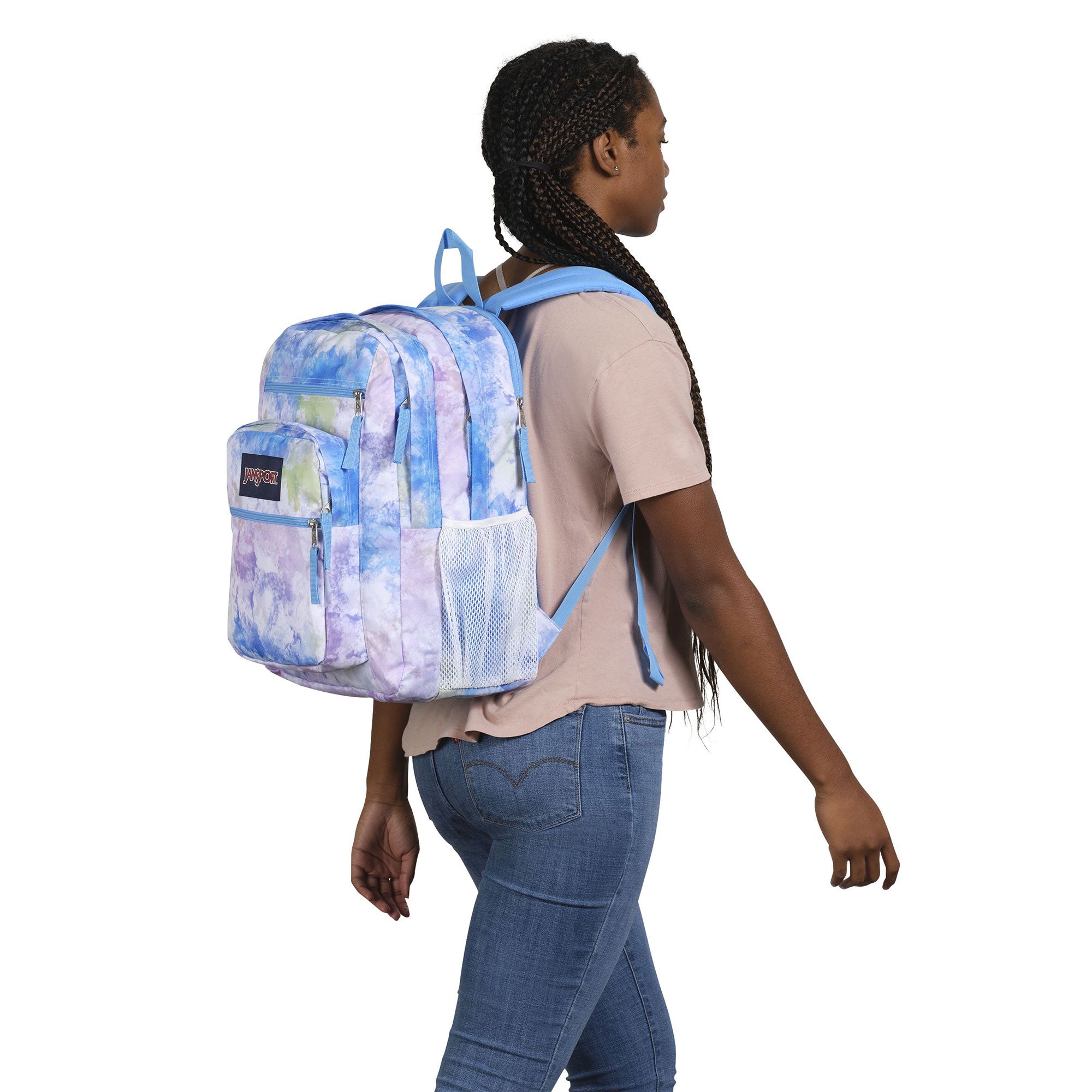 Huge Batik Wash Student Backpack - Go Big!