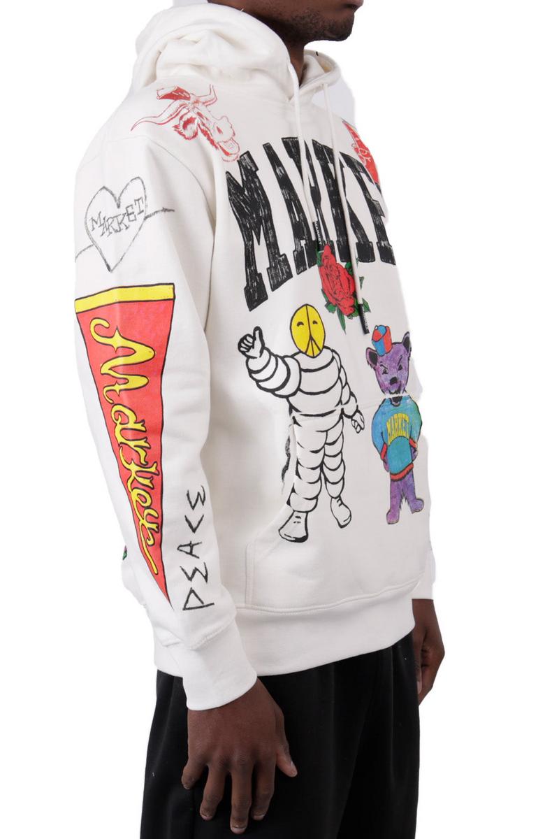 Stunning Custom Hand - Illustrated Varsity Hoodie