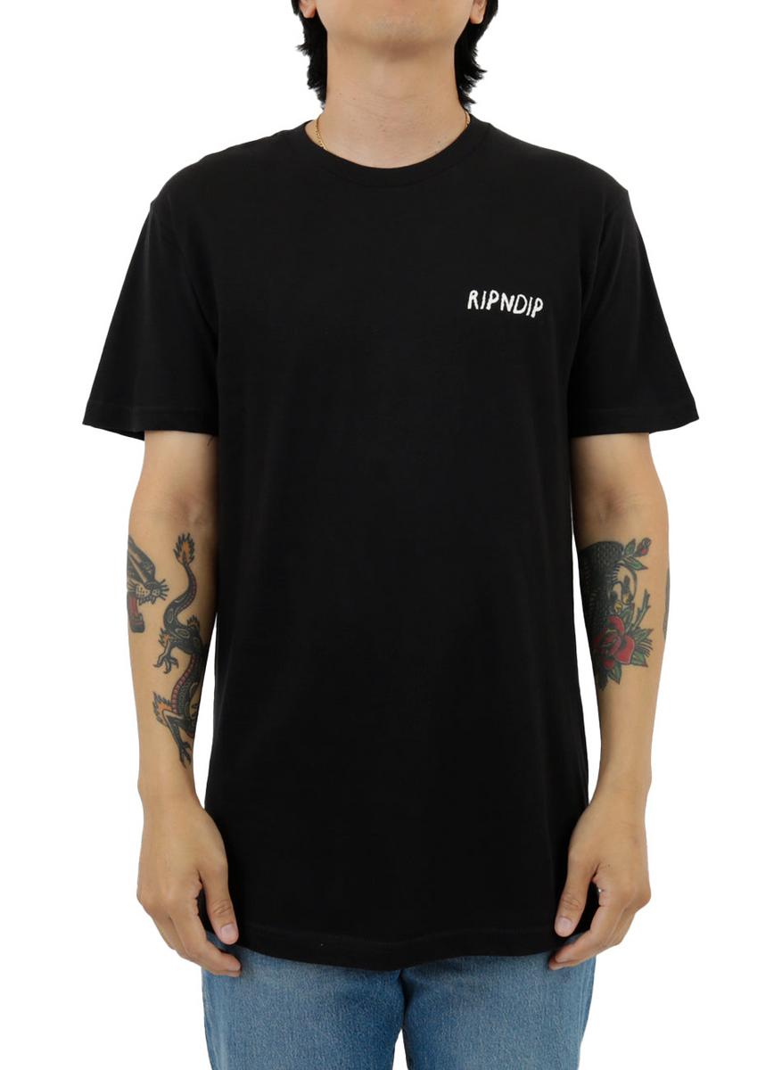 RIPNDIP's Jet Black Coco Nermal Graphic Tee - A Must-Have!