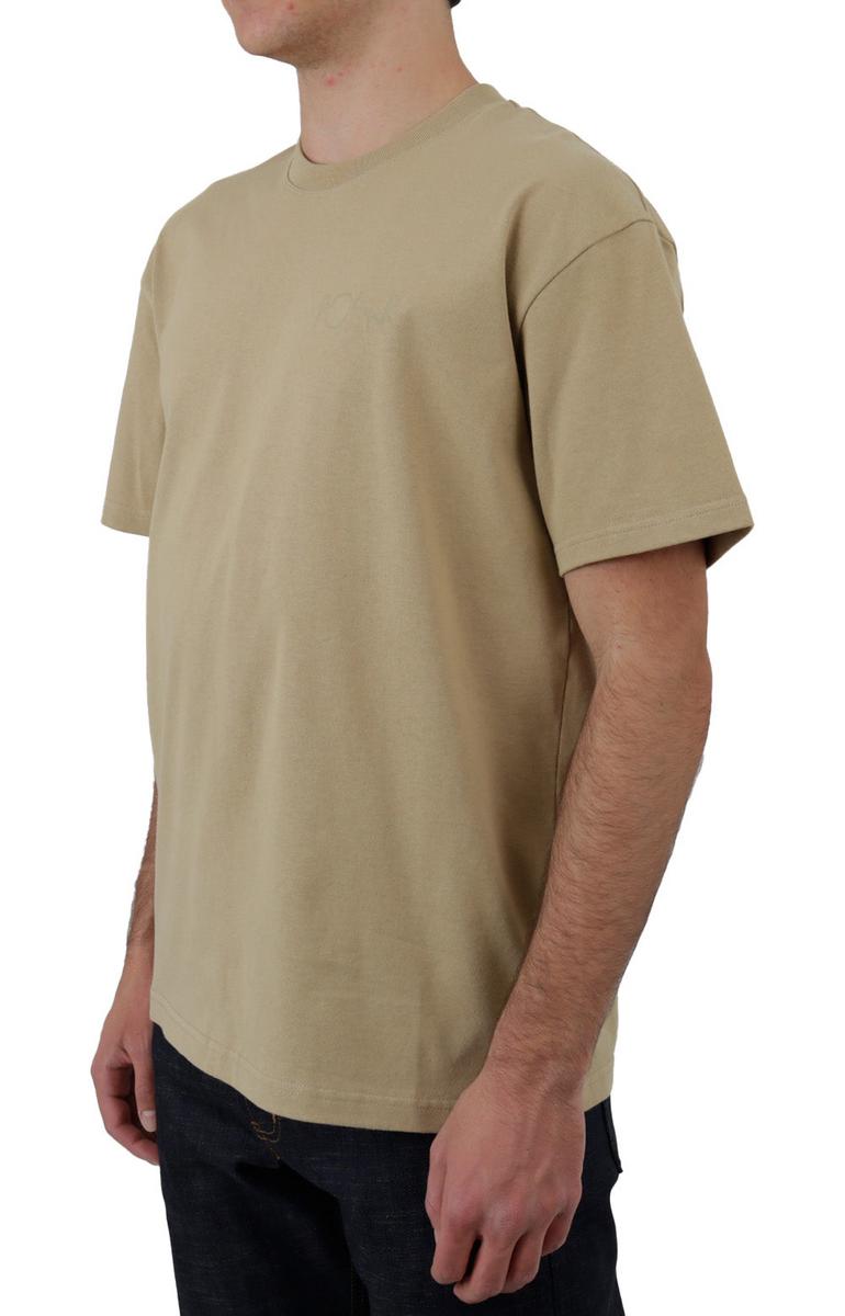 Gorgeous Antique Gold Stroke Logo T-Shirt - Grab Yours Now!