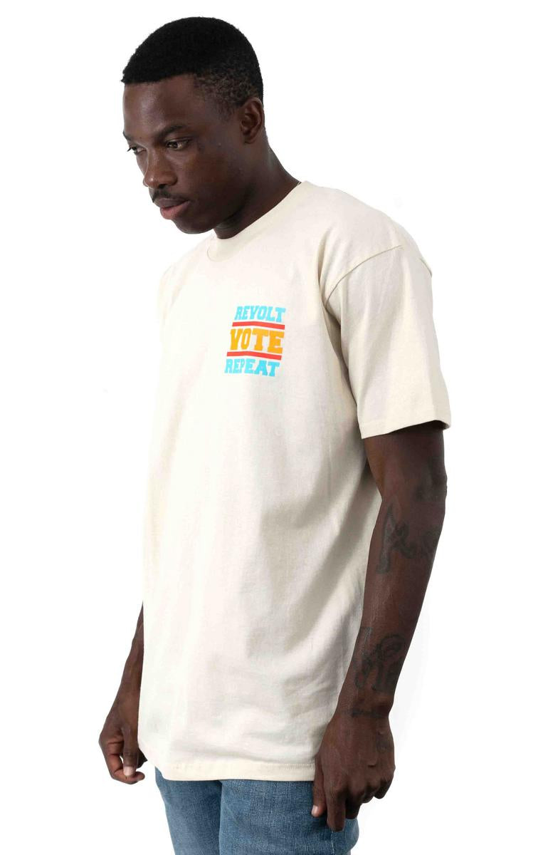 Revolt, Vote, Conquer! Cream T-Shirt