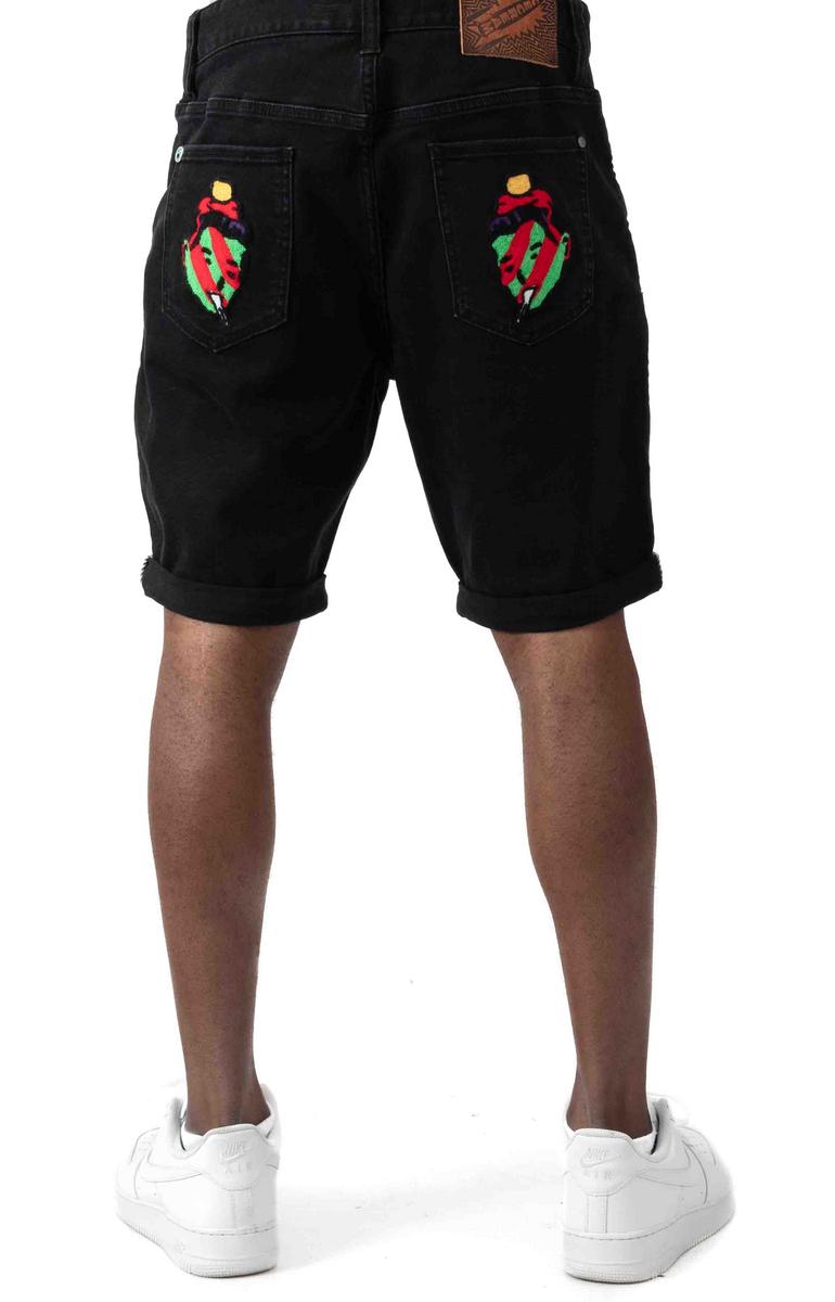 ICE CREAM's Stunning Black Jean Shorts