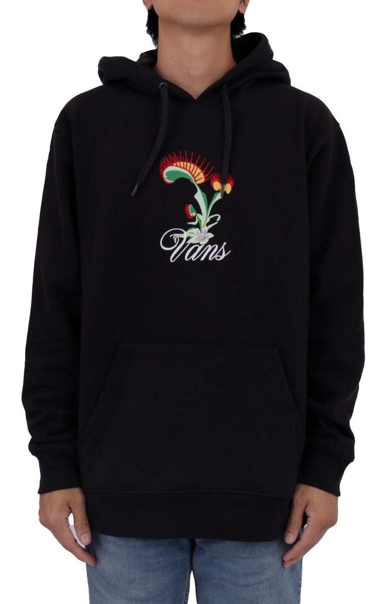 Vans' Stunning Black Fatal Floral Pullover Hoodie - A Must-Have!