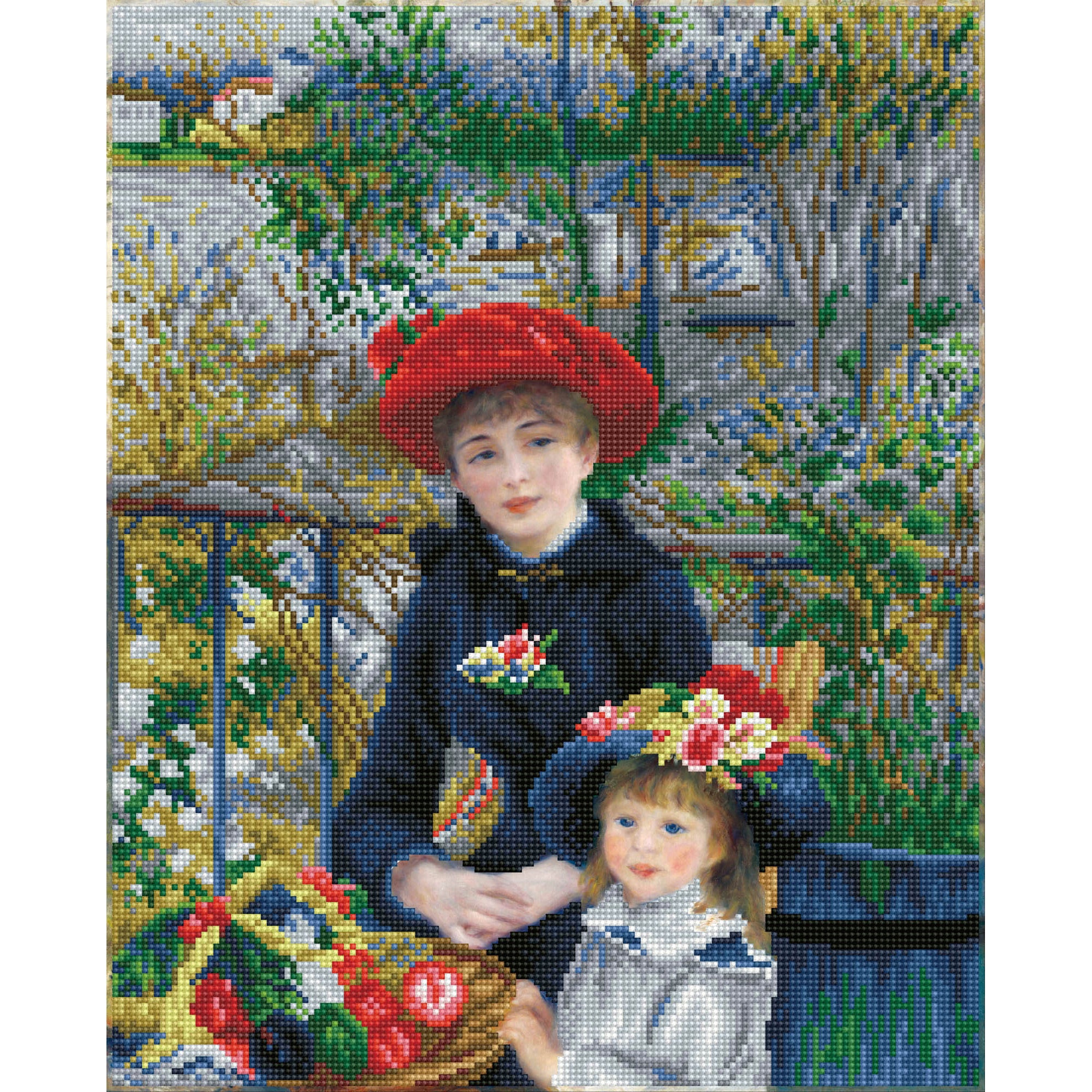Diamond Dotz Kit - Renoir's 'Two Sisters On The Terrace'