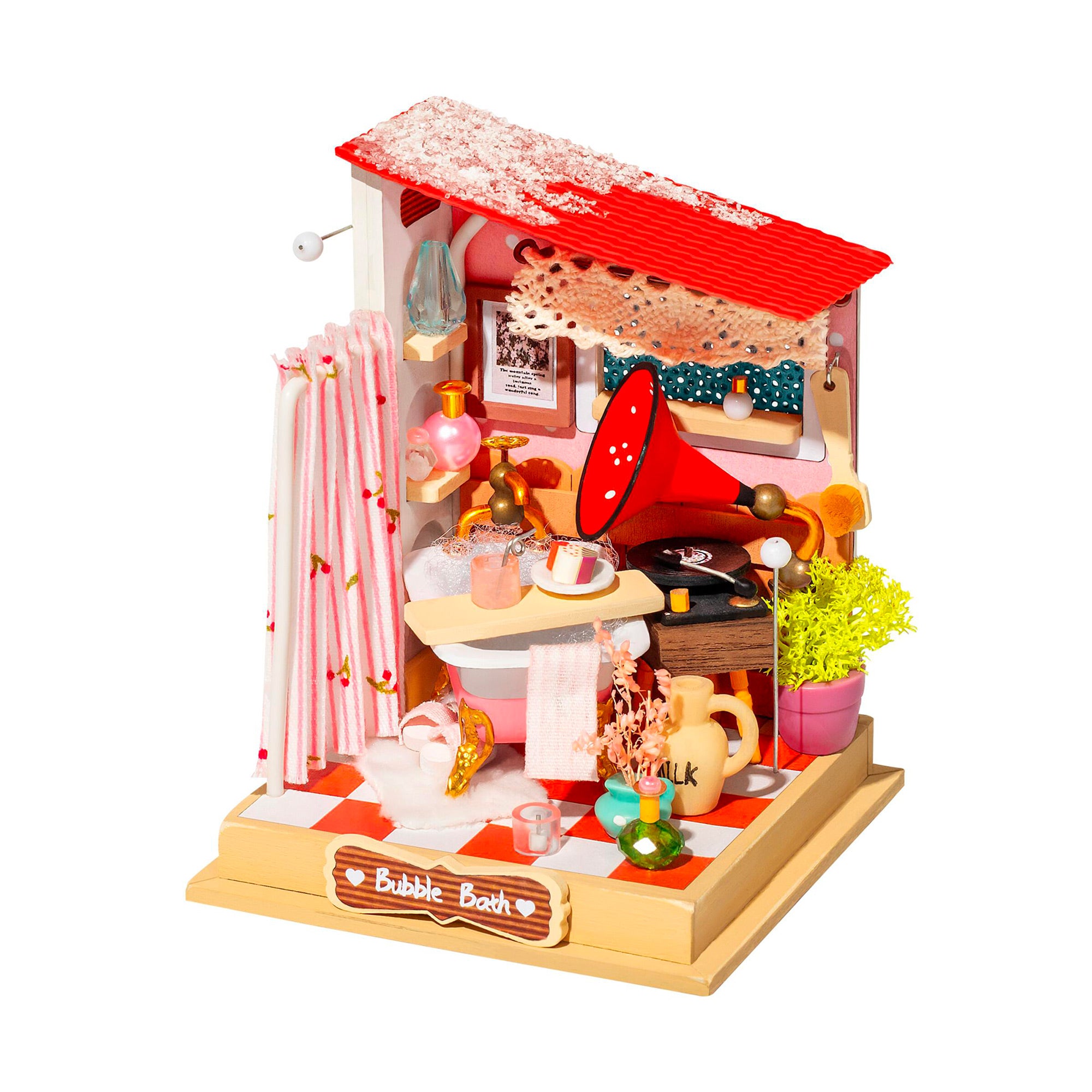 Rolife DIY Mini Bubble Bath House - Unleash Your Creativity!