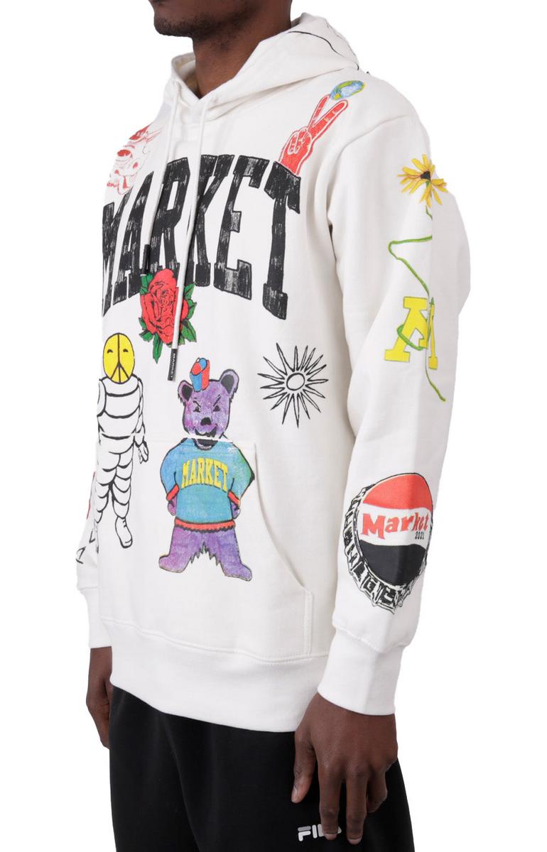 Stunning Custom Hand - Illustrated Varsity Hoodie