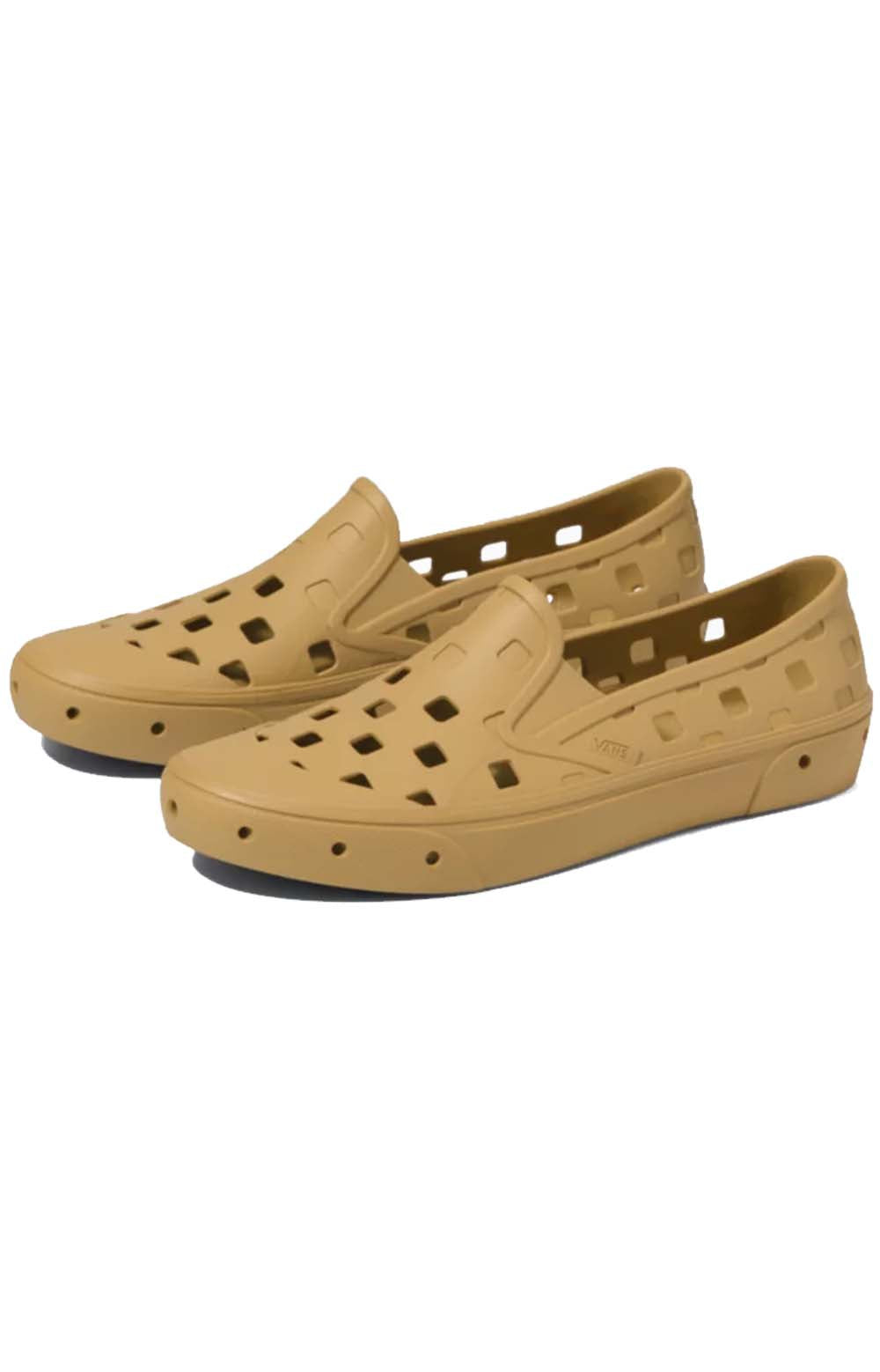 Vans Mustard Gold Slip-On TRK Shoes - Adventure-Ready!