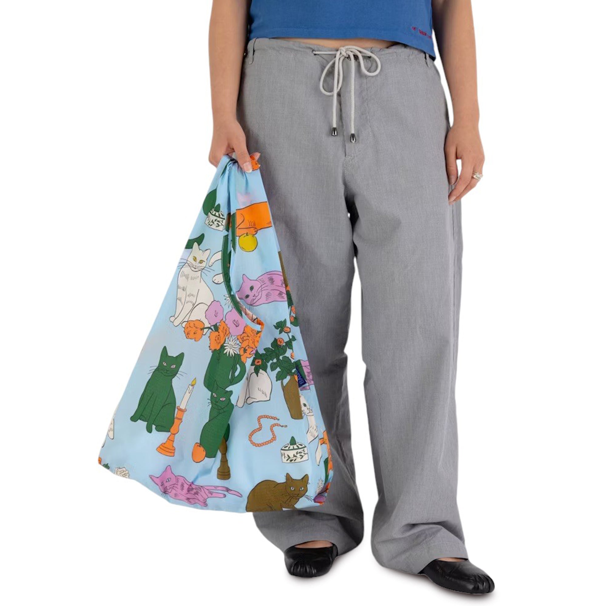 Eco-Chic Table Cats Tote Bag - Your Sustainable Companion