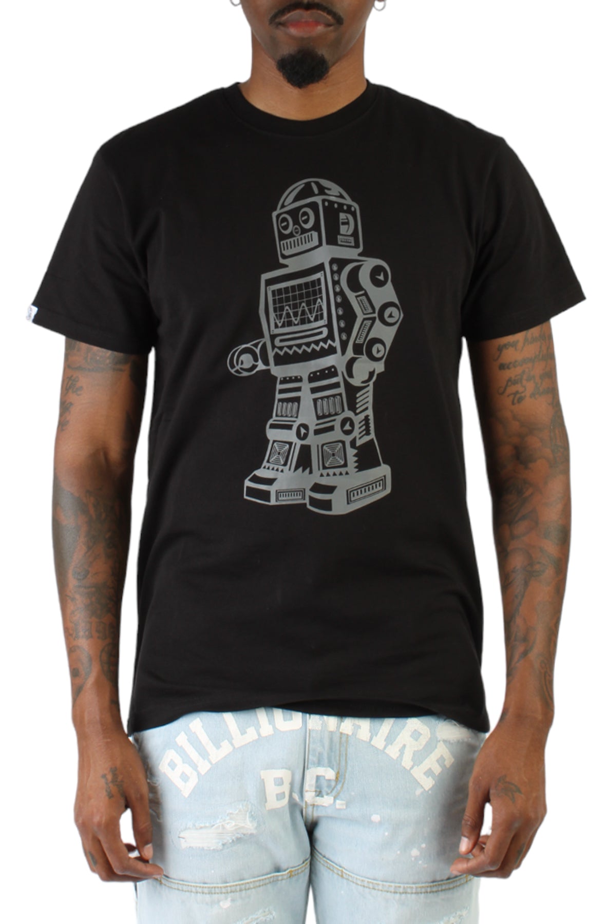 Stylish Bot Short Sleeve Tee