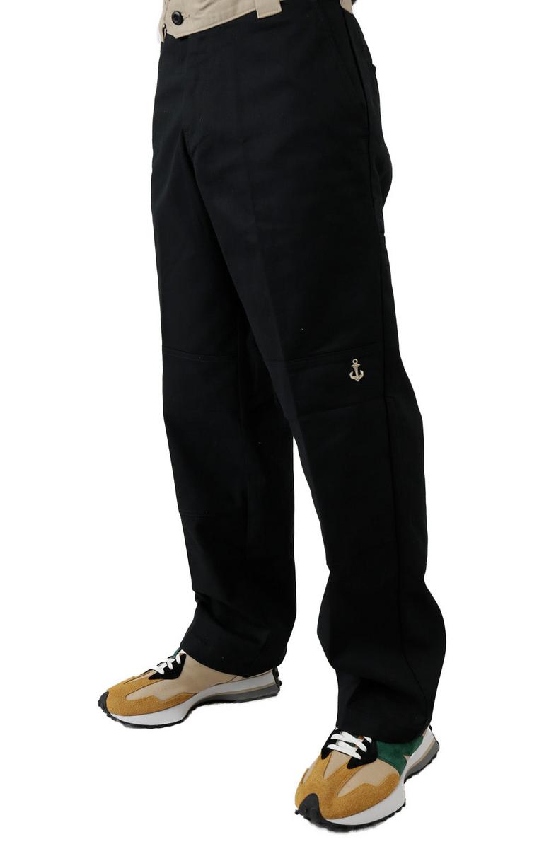 Ronnie Sandoval's Stunning Double Knee Denim Pants - Black & Desert Sand