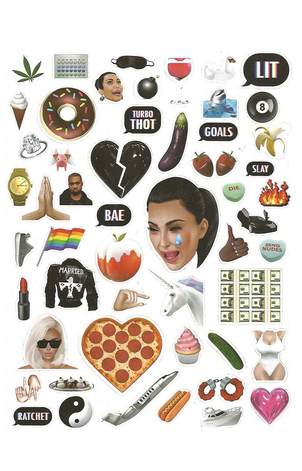 Kimoji's Customizable Sticker Collection: Personalize Your World!