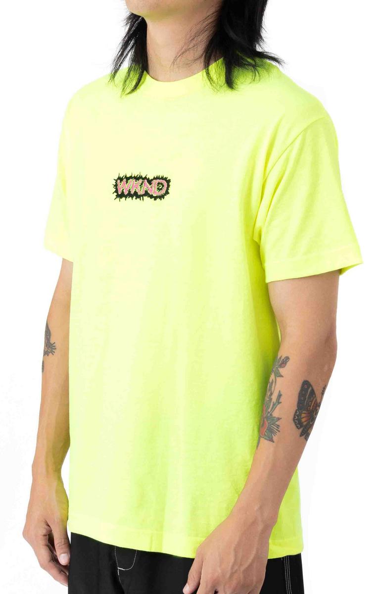 WKND's Stunning SD Logo T-Shirt in Safety Green