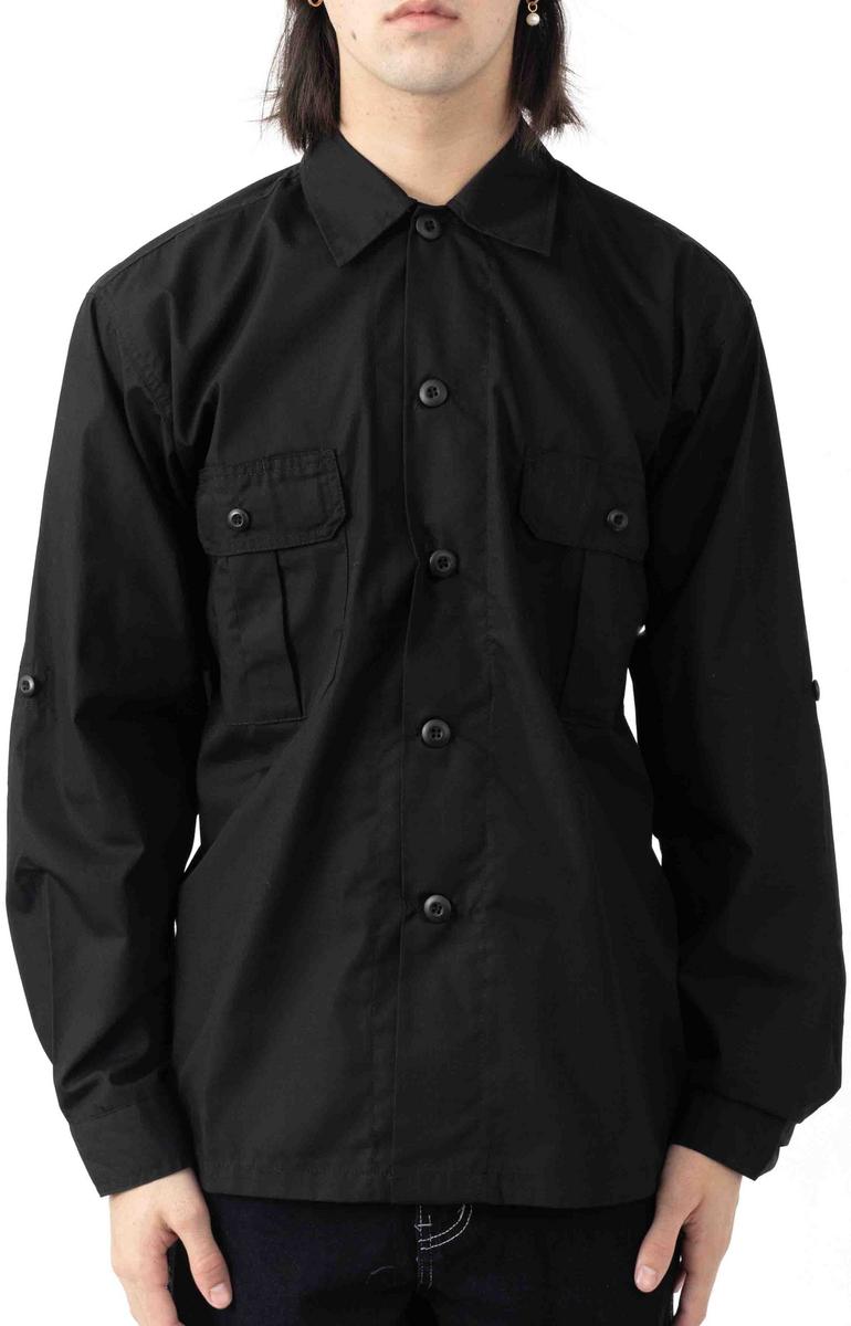 Rothco Tactical Lightweight Button - Up Shirt - Black: Your Ultimate Tactical Gear