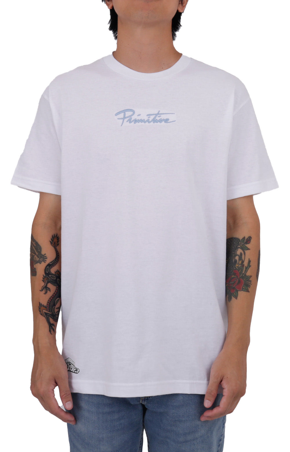 Primitive x My Hero Academia's Shoto Todoroki Dirty P Tee - Stunning White