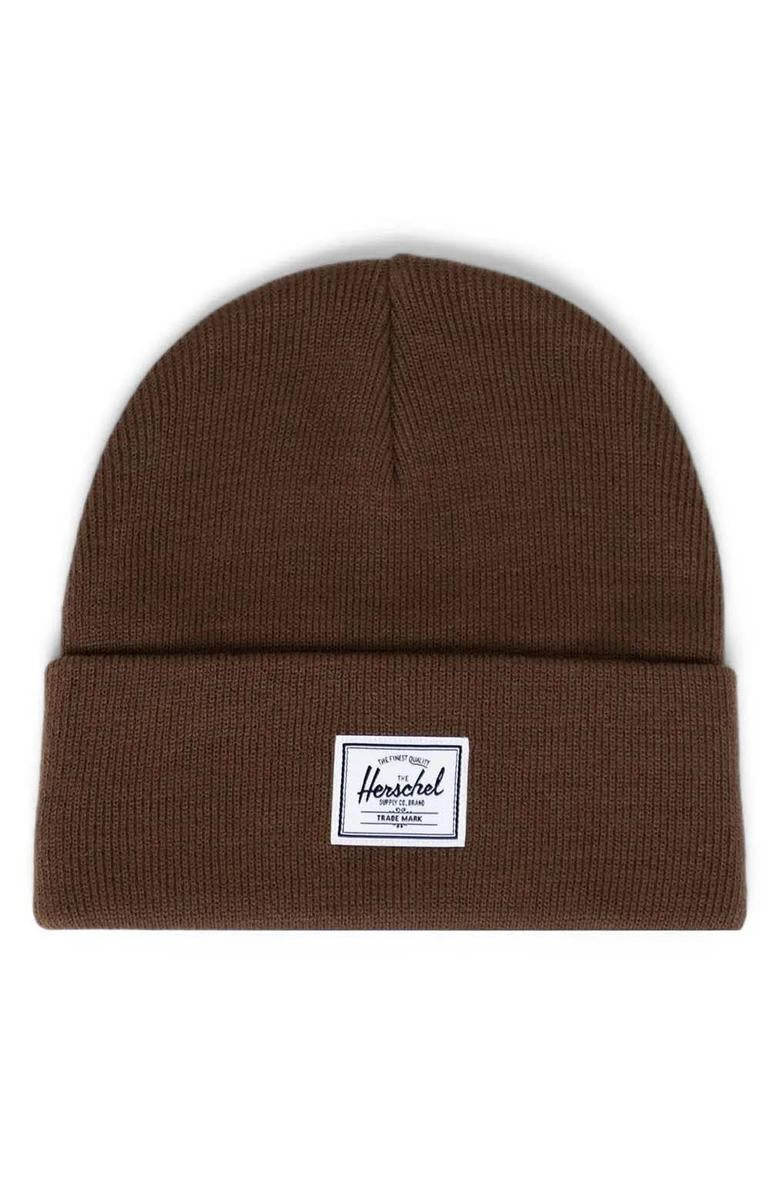 Herschel Elmer Beanie - Dark Earth: Your Cozy Cold-Weather Essential