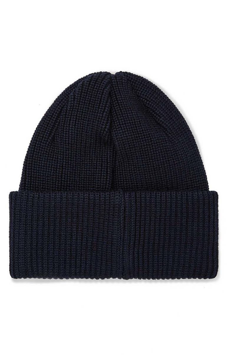 Navy Earthquake Merino Beanie - Stylish and Warm!