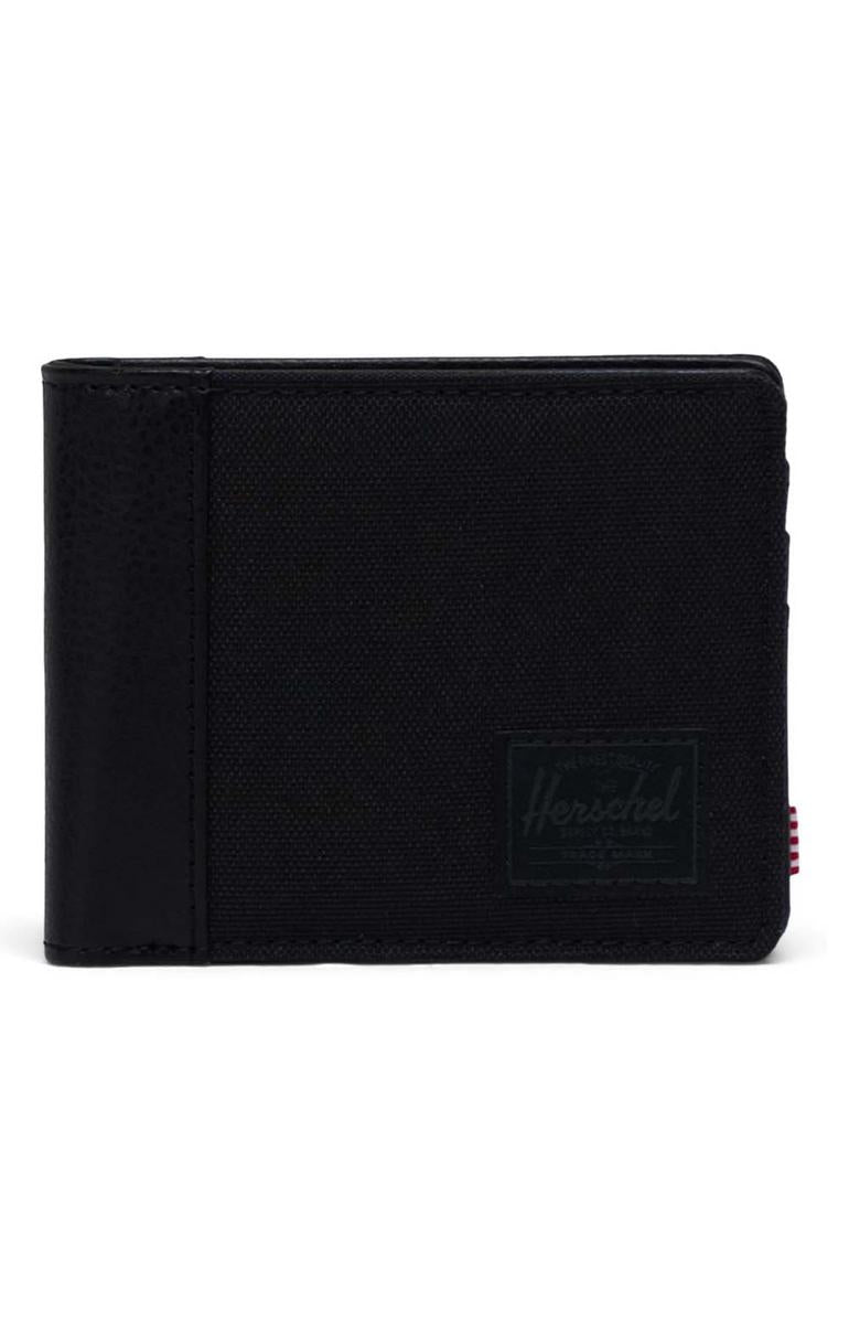 Herschel Hank II Bi-Fold Wallet - Stylish Black/Black