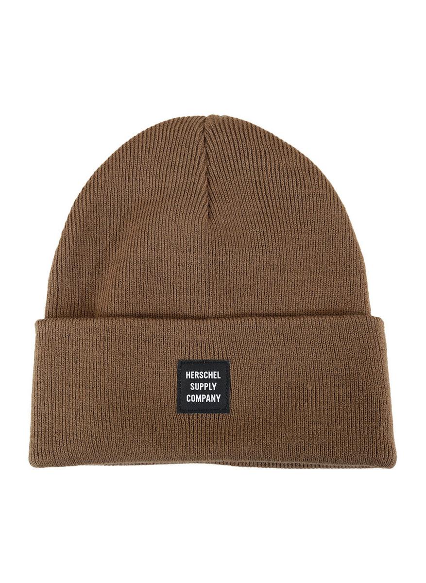 Abbott Dark Earth Rib Knit Beanie - The Ultimate Cold-Weather Essential