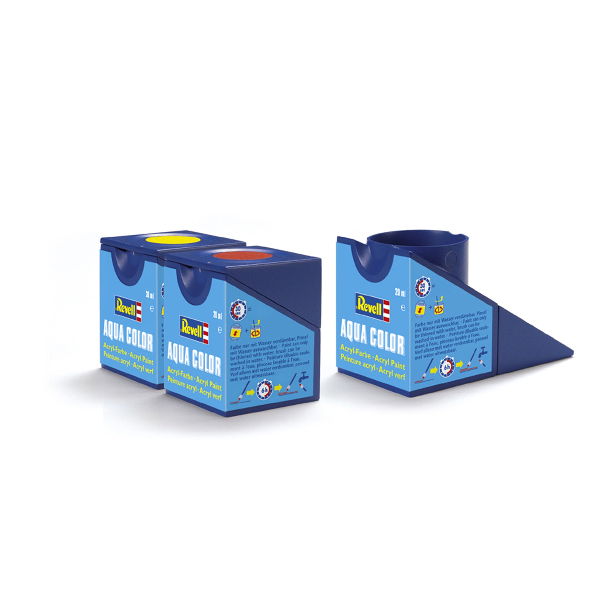 Aqua Color Acrylic Paint - 18 ml Blue Gloss: Dive into Stunning Art!