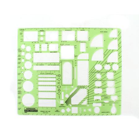 Berol RapiDesign ABC Architecture Template - 1/2 inch: Unleash Your Design Potential!