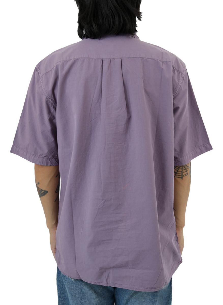 Stunning Washed Purple Oversized Poplin Shirt You Can't Miss!