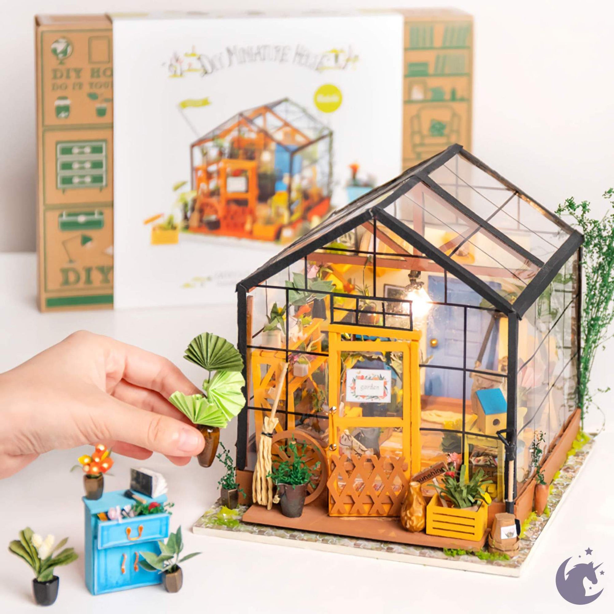 Cathy's DIY Miniature Greenhouse - Unleash Your Creativity!
