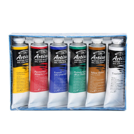 Artisan Water-Mixable Oil Colour Starter Set: Ideal for Beginners!