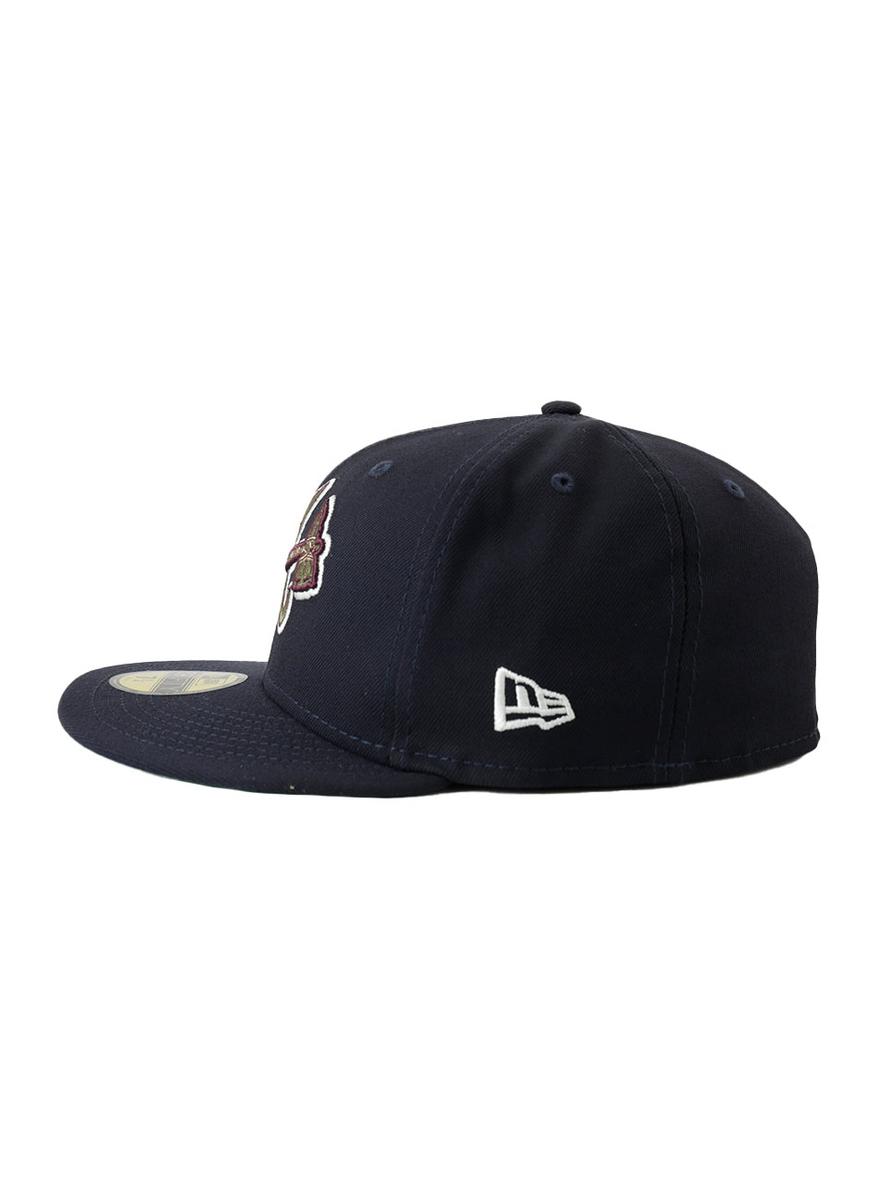 Stunning Atlanta Braves Floral 59Fifty Fitted Cap - Show Your Team Pride!