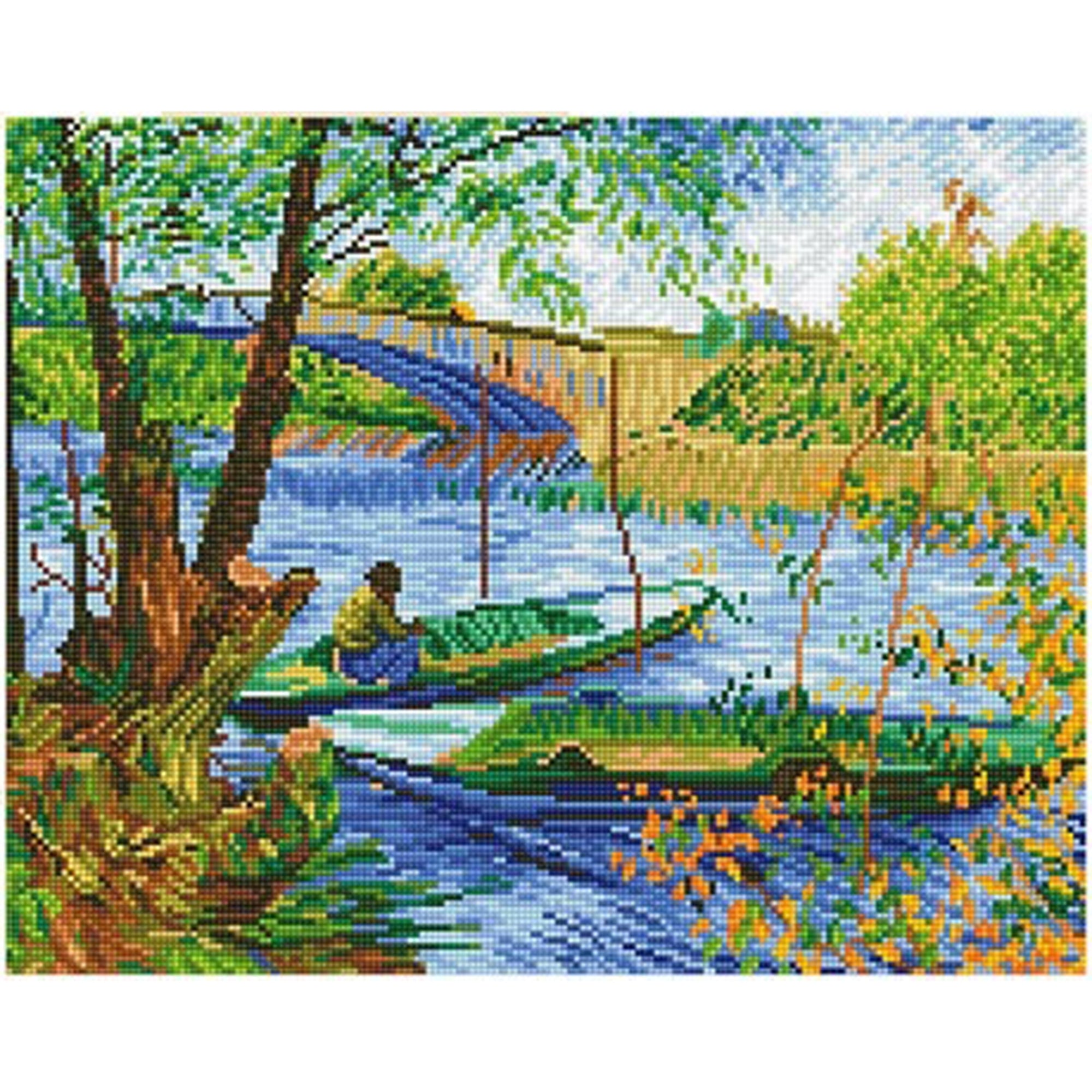 Van Gogh's Wheat Field Diamond Dotz Kit - Sparkle Your Creativity!