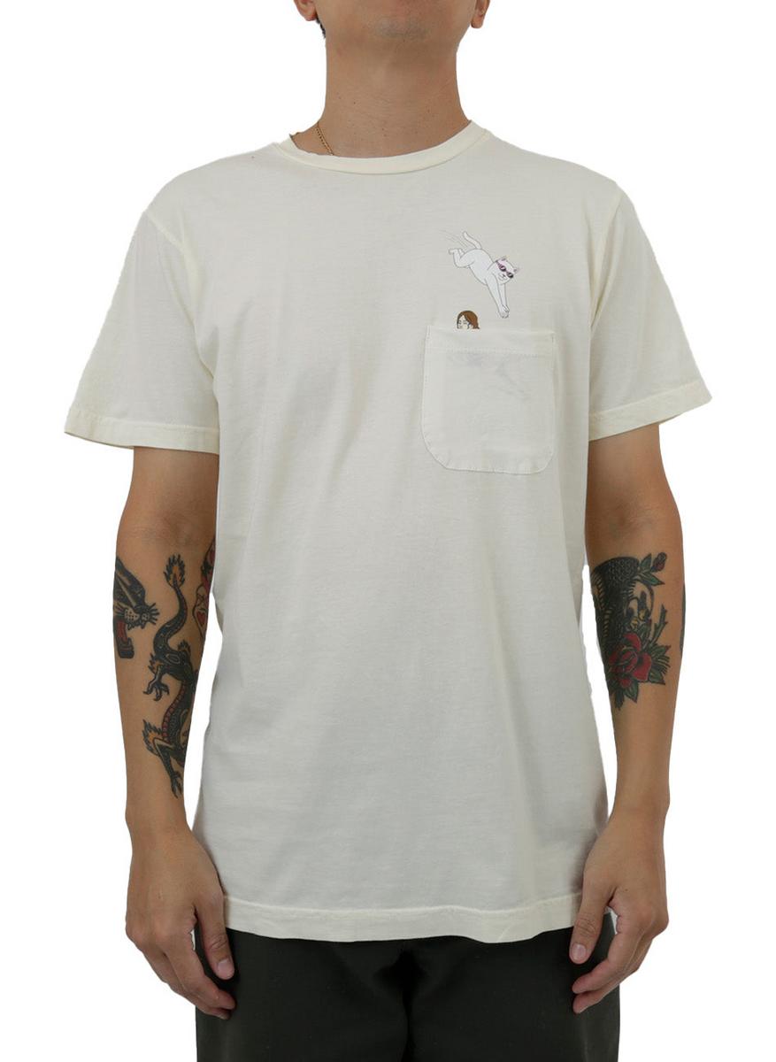 RIPNDIP Pocket Pounce T-Shirt: Jumpin' Fun!