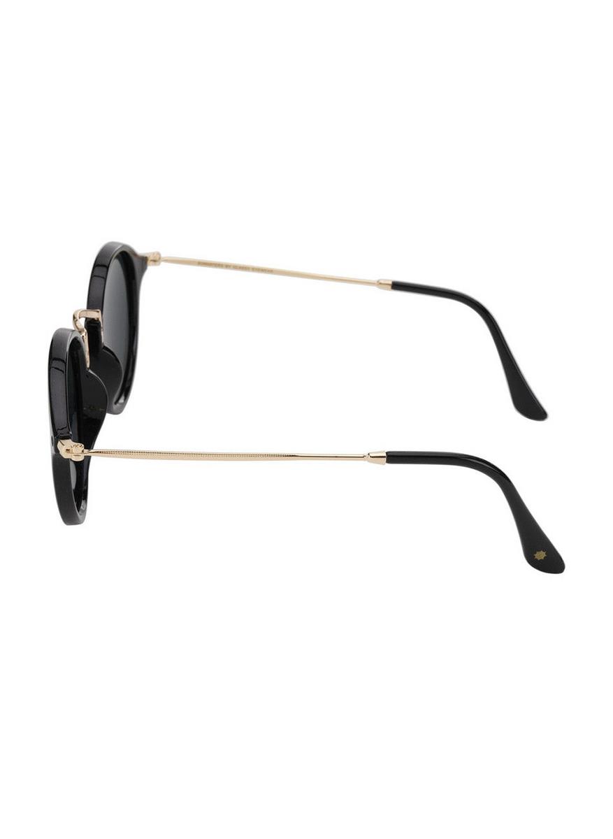 Klein Premium Polarized Sunglasses - Stylish Black/Gold Edition