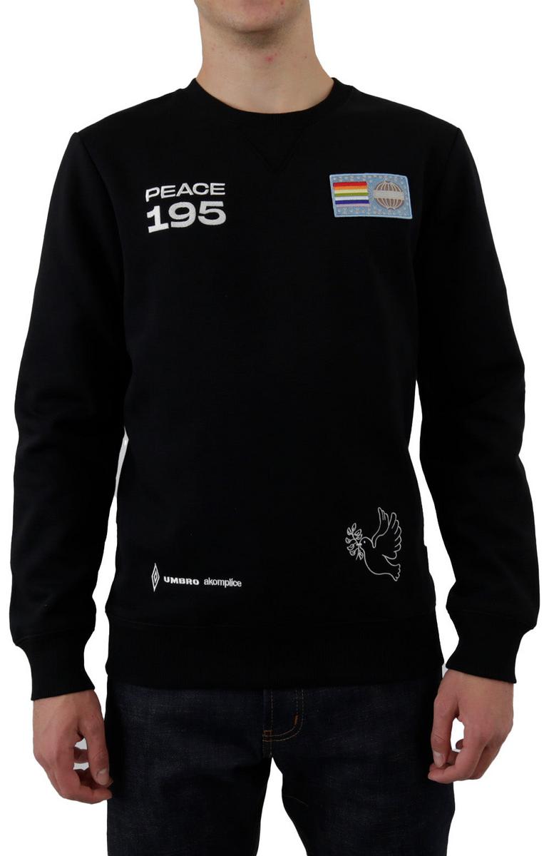Akomplice x Umbro 195 Carbon Neutral Fleece Crewneck - A Sustainable Fashion Statement