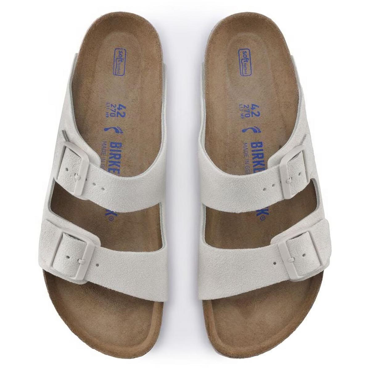 Arizona Soft Footbed - Antique White: Timeless Comfort Sandals