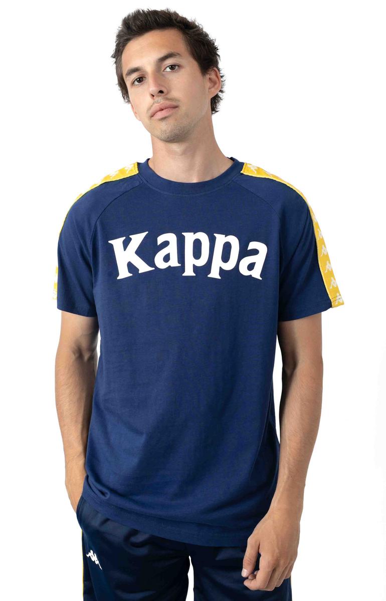 Stunning 222 Banda Balima Blue Mid/Yellow T-Shirt