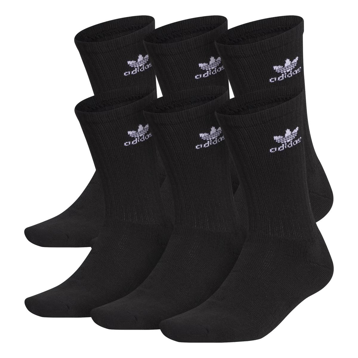 Trefoil Men's Crew Socks 6-Pack: Ultimate Comfort!