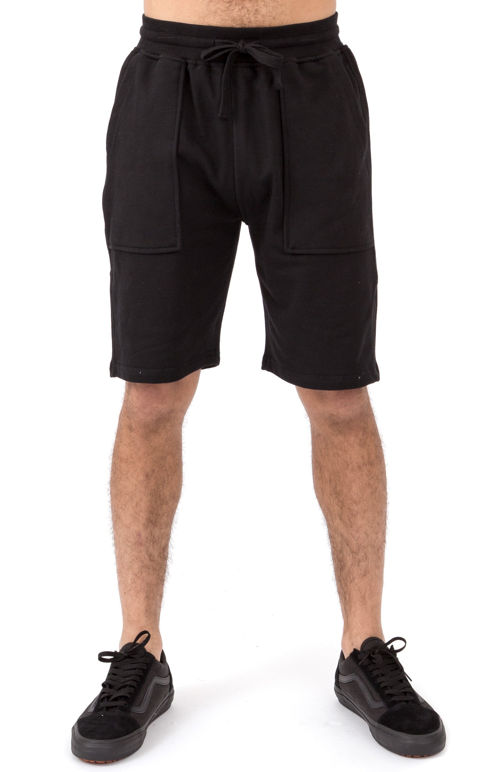 Stylish Core Sweatshort - Black