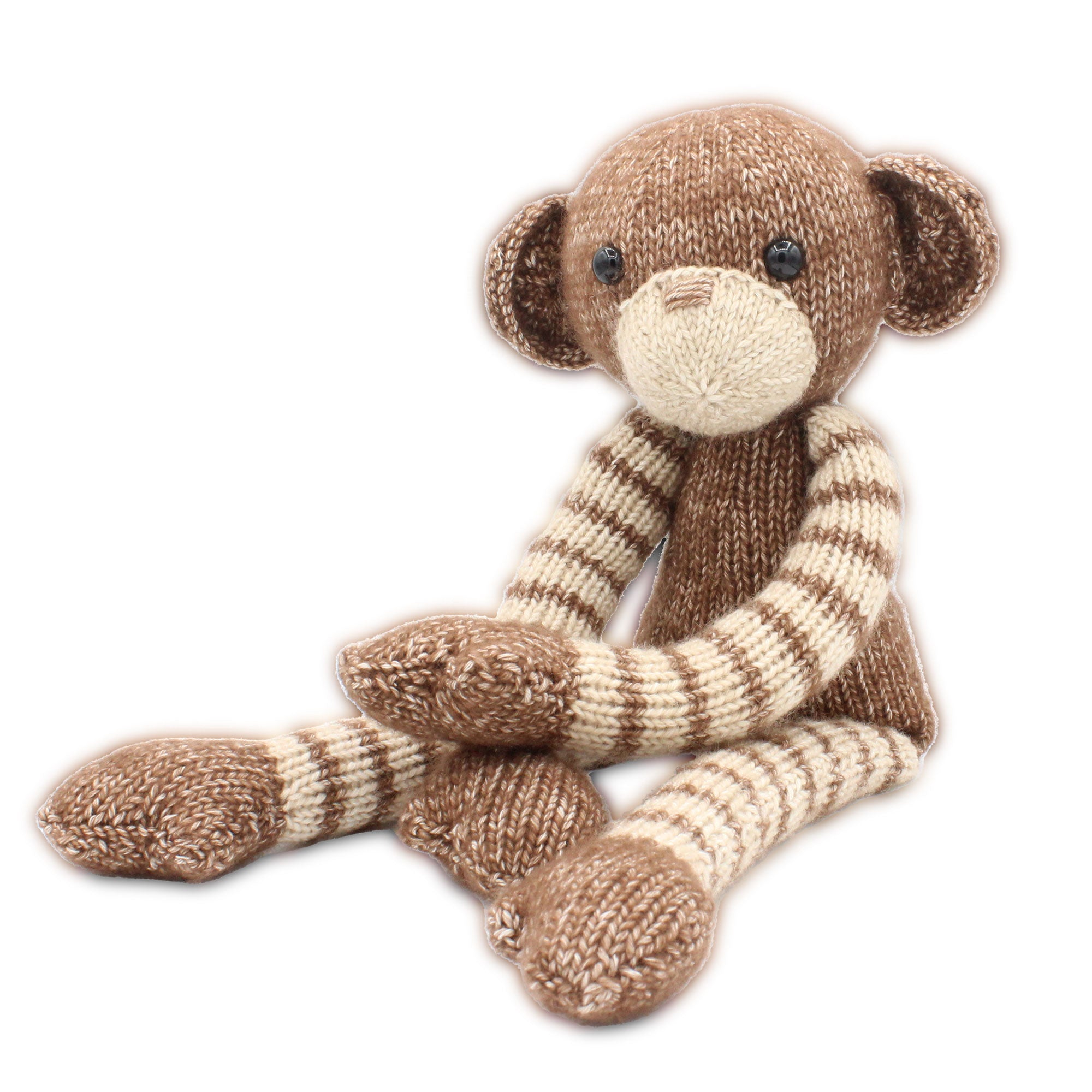 Charming DIY Malinda Monkey Knitting Kit